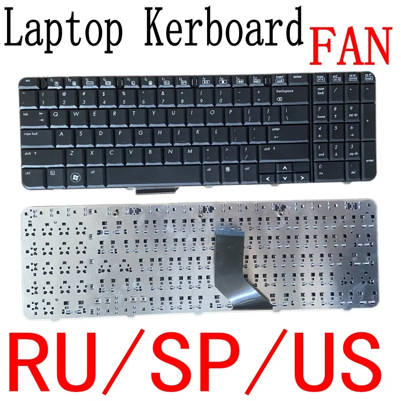 

laptop keyboard for hp compaq cq60 g60 us