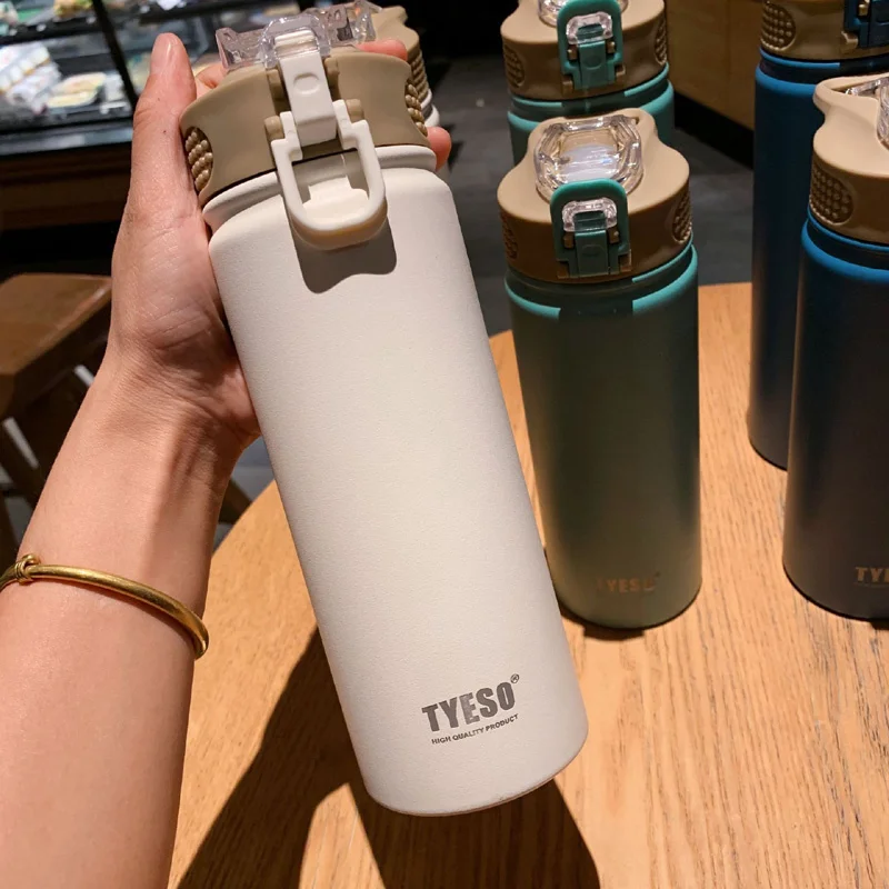 

Hot Thermos Bottle Termos Mug Cup Thermal Vase Coffee Term Tumbler Water Bottles Flask Beer Tyeso Thermo Stainless Steel Cups