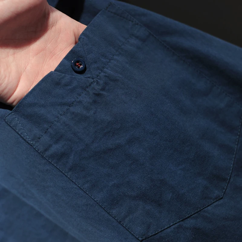 Solid Shirts Women Design Single Pocket Loose Casual Top 2024 New Autumn and Winter High-Grade Stacked Shirt