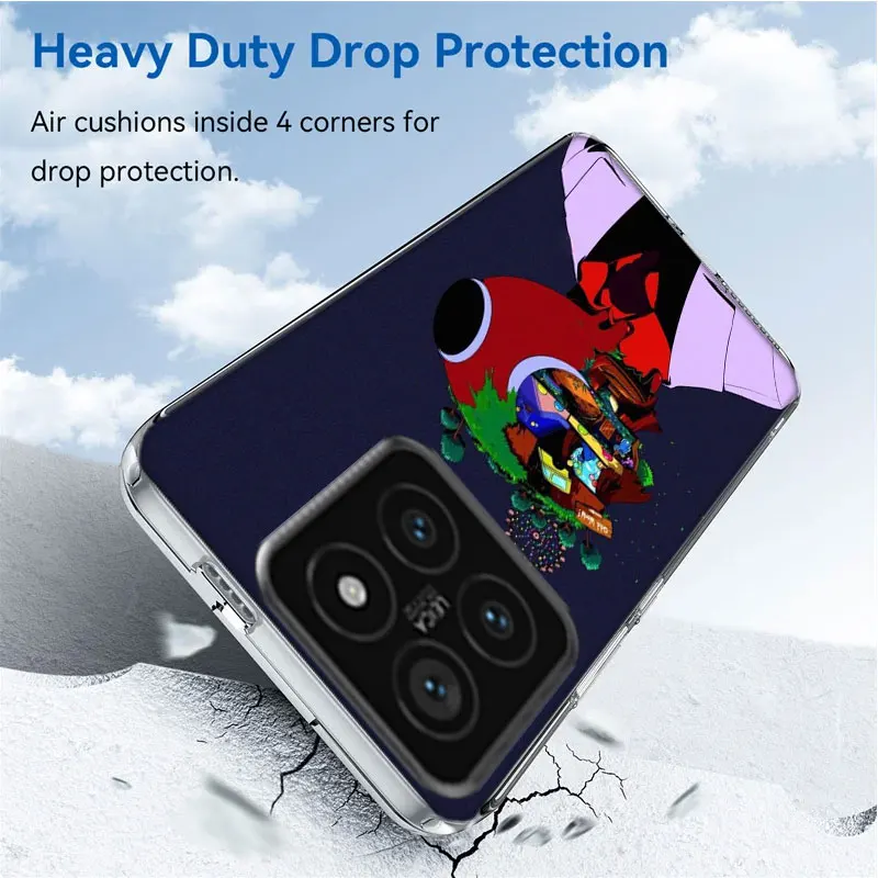 Rainbow Friends Cartoon Toy Game Clear Phone Case For Xiaom Mi 12 12T 11T 10T 9T 13 11 10 9 8 Lite CC9 CC9E Pro 6X 5X A1 A2 A3 C