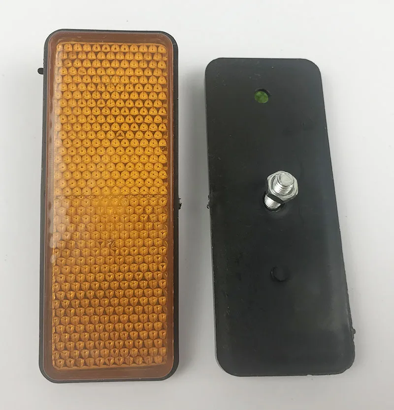 

2 шт., прямоугольные отражатели для мотоциклов