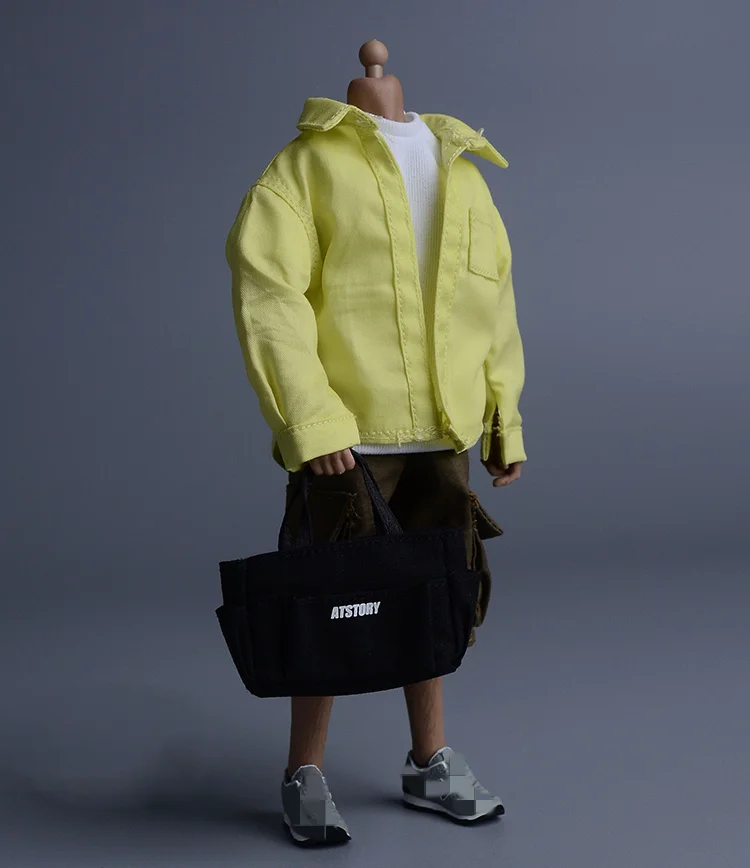 

1/12 модная простая модная сумка с изображением солдата, сумка через плечо, сумка для покупок, аксессуары диагональю 6 дюймов