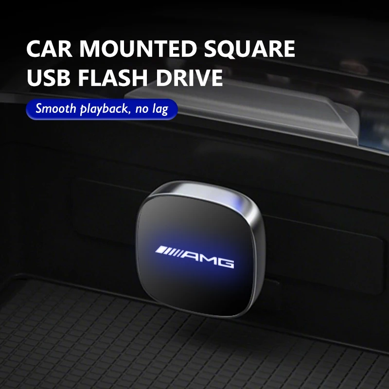 Фото Высокоскоростная флешка USB Type-C для автомобиля, удобный бизнес-подарок для Mercedes-Benz AMG A, B, C, E, S, G-класса №4