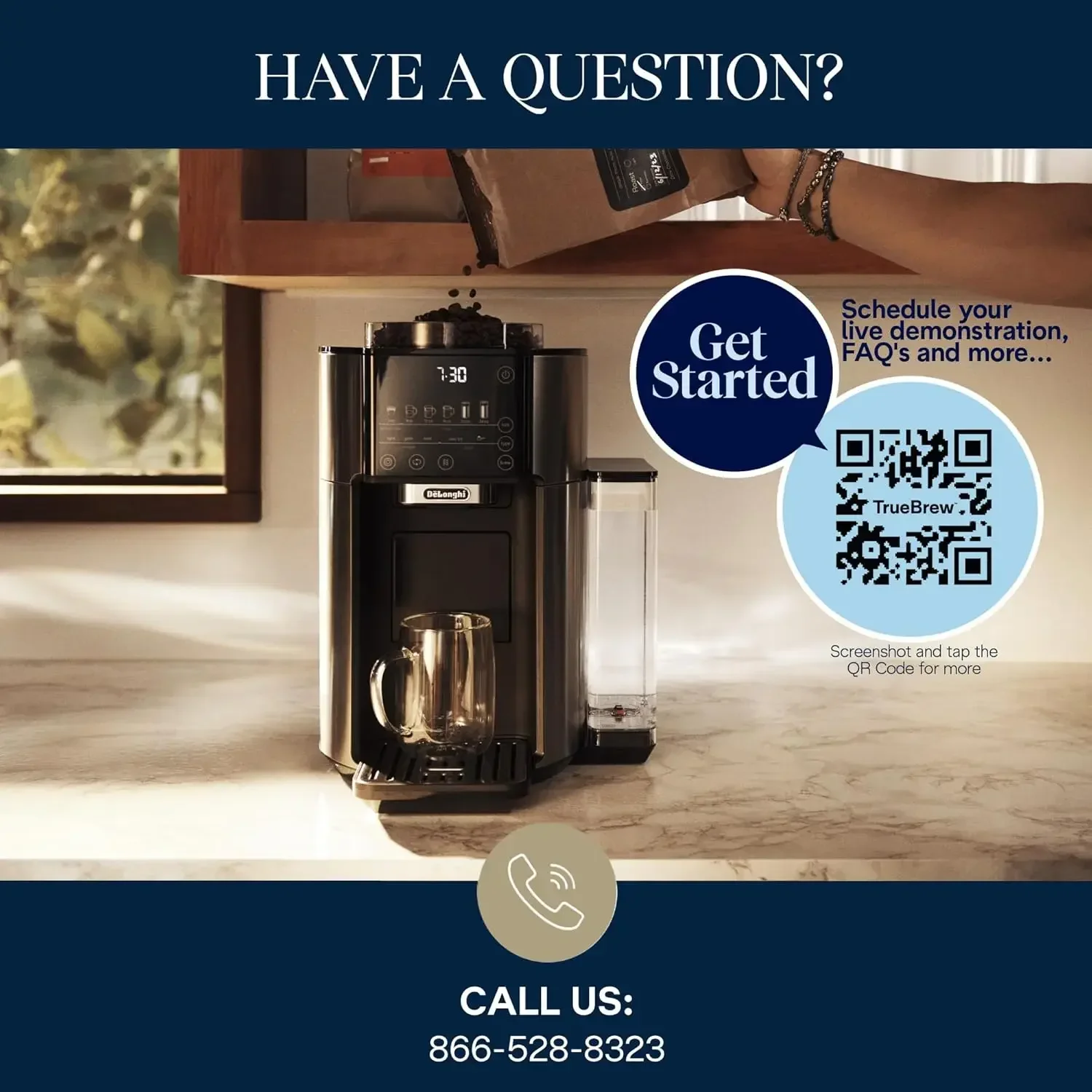 Капельная кофеварка TrueBrew встроенная кофемолка одинарная подача от 8 до 24 унций