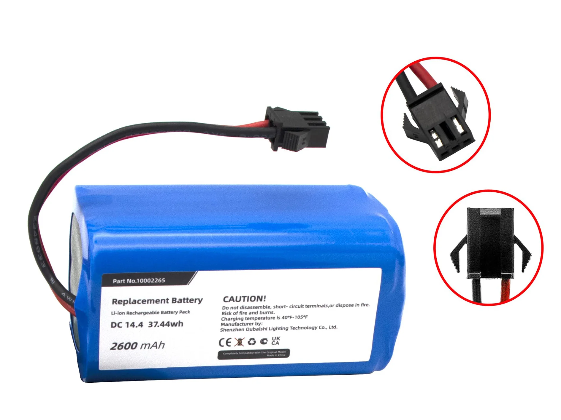 Батарея для Ecovacs CEN360 CEN361 Deebot CEN546 N79 N79S DH35 DH43