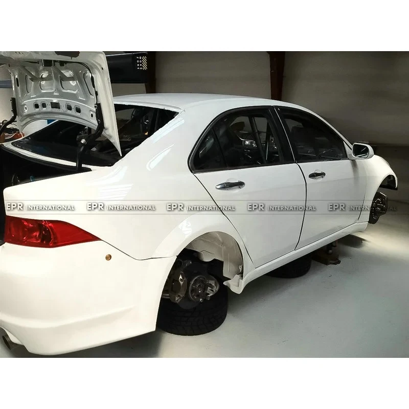 Фото Высококачественные широкие боковые пороги (юбки) для CL7 WTCC, тип 2005-2008 (рестайлинг), из стекловолокна №4