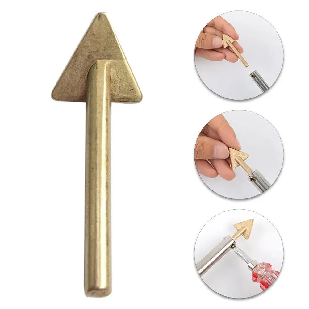 

2 шт., треугольная медная сглаживающая головка для паяльника, 16/20 мм