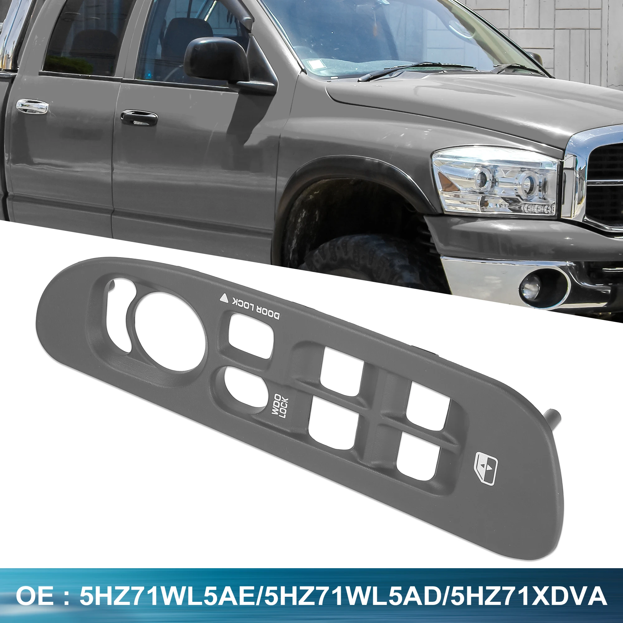 

Переключатель окон Uxcell 5HZ71WL5AE для Dodge Ram 3500 2002