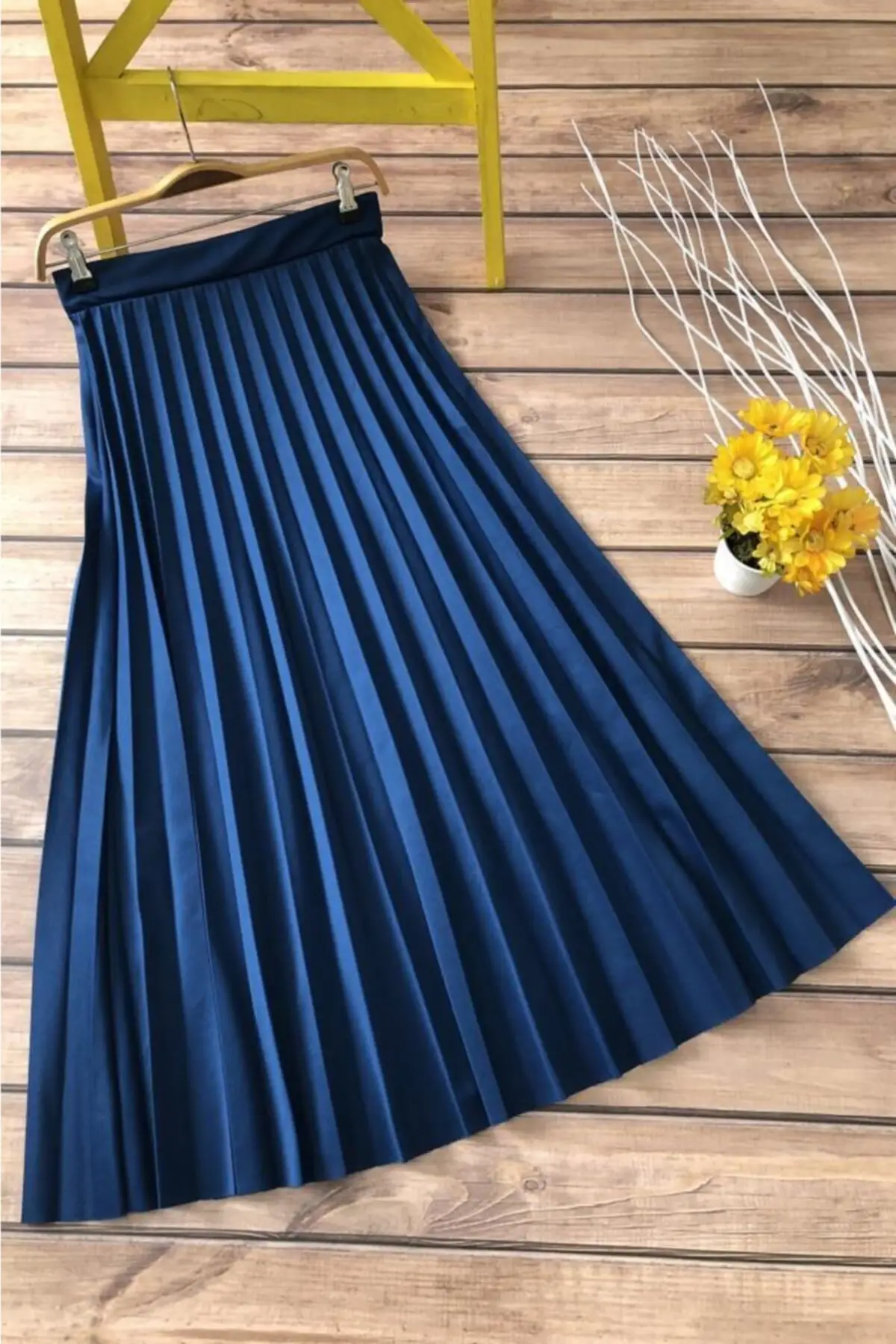 

Women's Long Skirt Navy piliseli Women Muslim Clothing Skirt 2021 Fashion