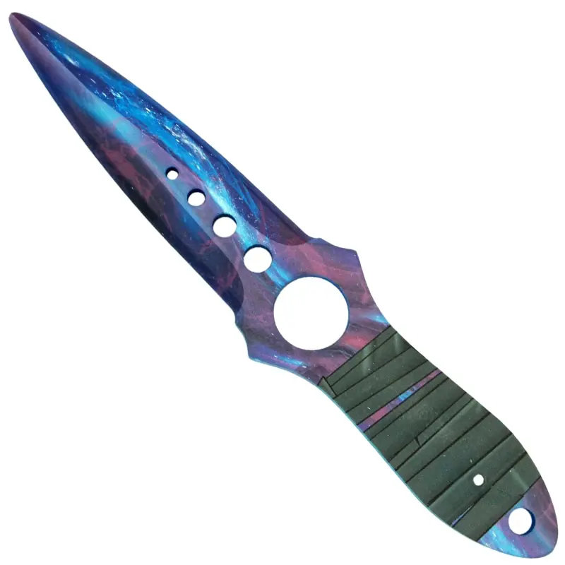 Игрушечное оружие Geekroom детский деревянный скелетный нож волны сапфира CS GO