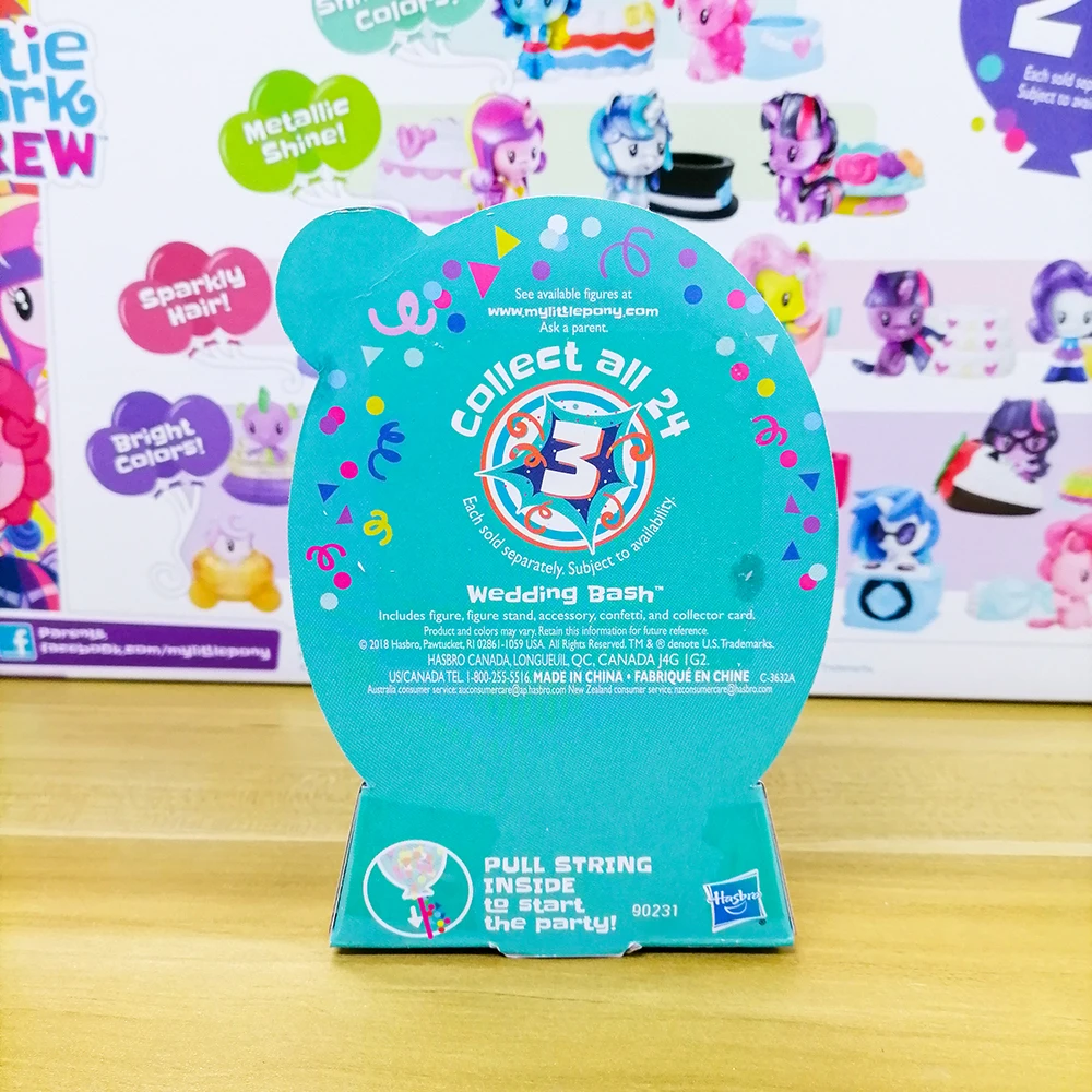 Фото Кукла «Мой маленький пони» Hasbro, свадебная таинственная кукла «Мой маленький пони», подарок, Игрушечная модель, фигурки аниме, коллекционные украшения №5