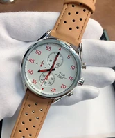 2023 new fashion business luxury multi functional quartz large dial leisure belt with calendar tig series quartz watch