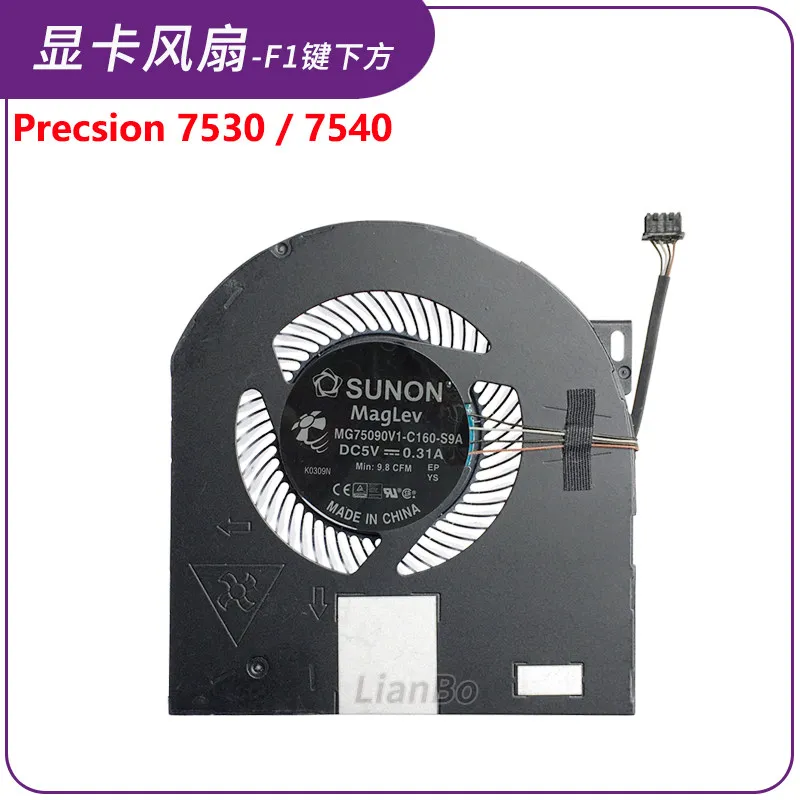 Вентилятор охлаждения для DELL Precision 7530 7540 M7530 P74F (art.: 3920daad551ed) - 3920daad551ed
