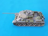 135 resin figure model assembly kit wwii soviet army t34 tank refit parts unpainted no tank