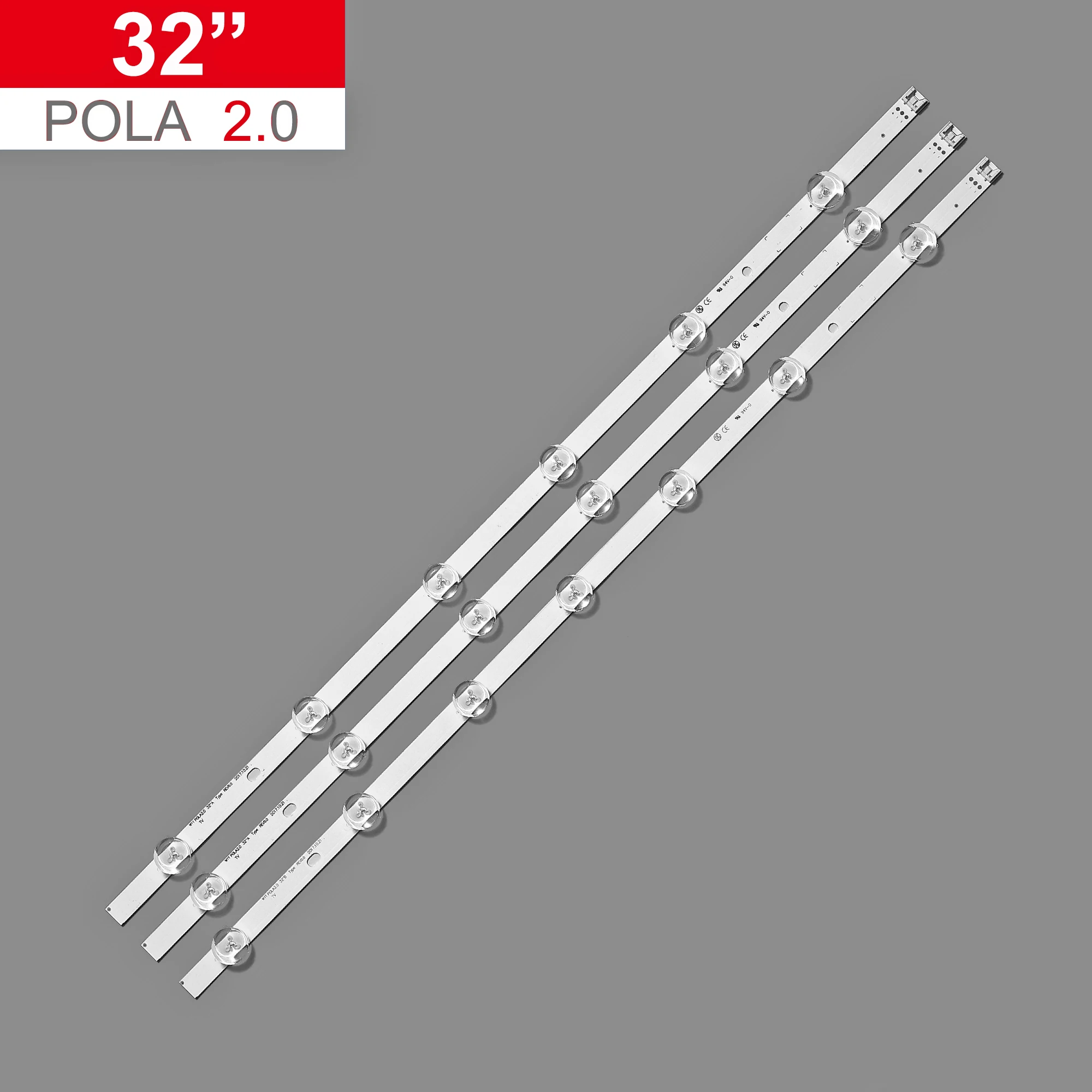 

Светодиодная лента для подсветки, 32 дюйма, 32 А, тип 32LN540FD 32LN550FD LIG32LN5100 Innotek POLA2.0 32 A B 32LN540B 32LN545, 6 шт.