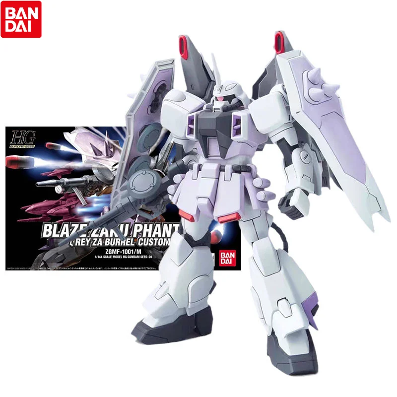 

Bandai Gundam Model Kit Anime Figure HG SEED 28 1/144 Blaze Zaku Phantom Genuine Gunpla Anime Action Figure Action Toy Figure