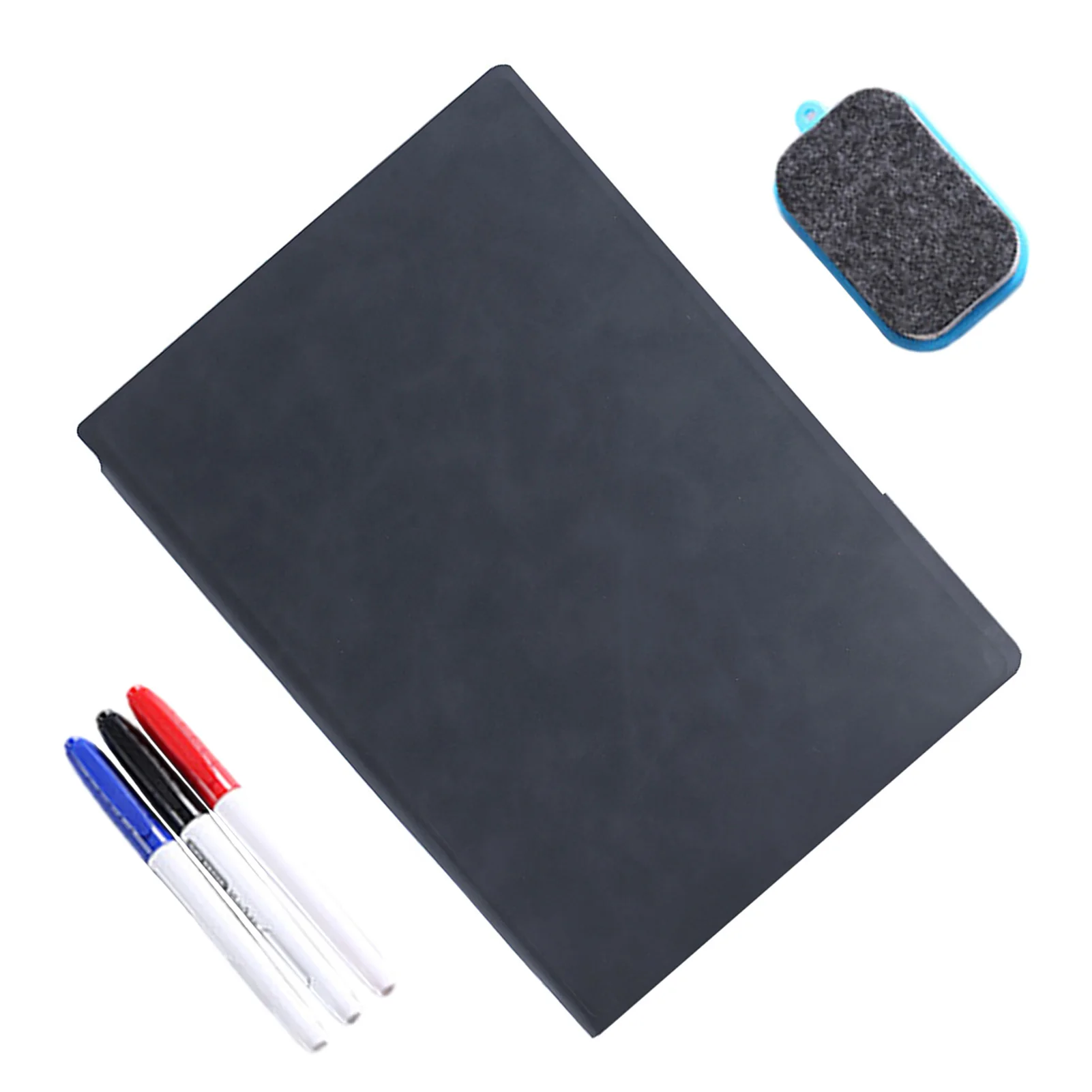 

Многоразовые переносные маркеры для школы, 3 цвета, списки списков, гладкая поверхность, сухое стирание, настольные напоминания для учащихся, маленькая белая доска