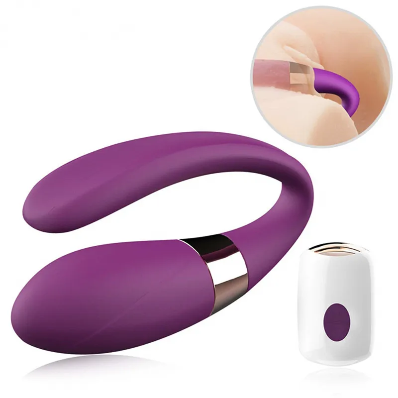 Female G Spot Vibrator Dildo Double Vibrator Vagina Massage Sex Toys for Women Wireless Remote Control Dildo Vibrating Egg Adult