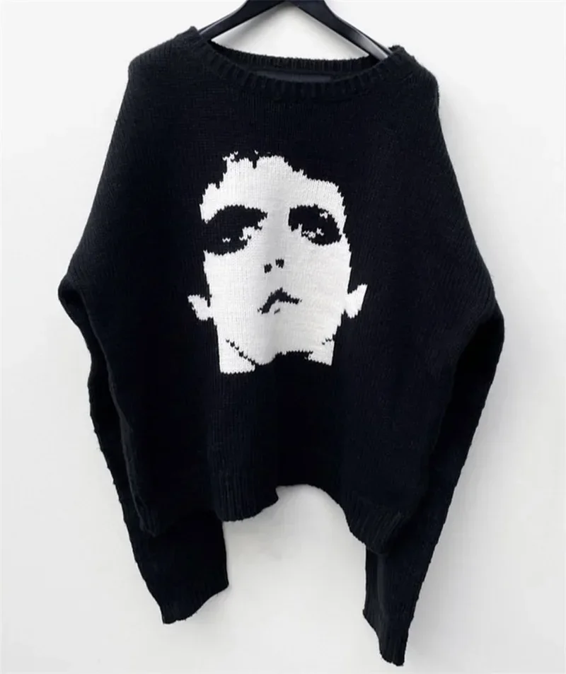 25ss Enfants Riches Dprimes свитера высшего качества черный повседневный мужской вязаный