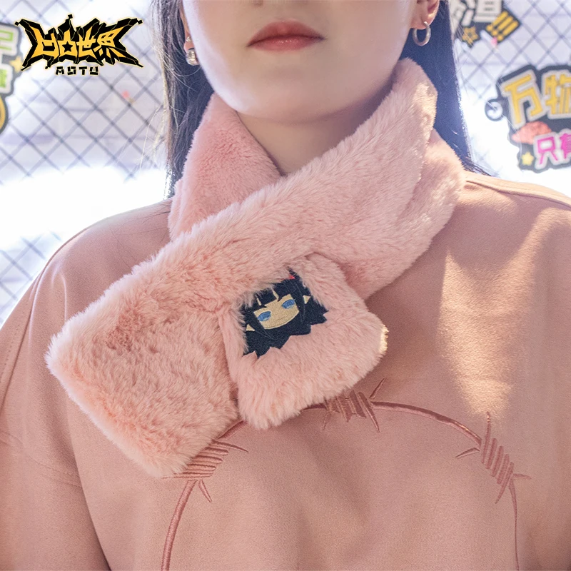 Аниме Aotu World плюшевый шарф King Grey KALIE Lemon Godrose Ray Camil Anmicius милые вышитые шарфы косплей