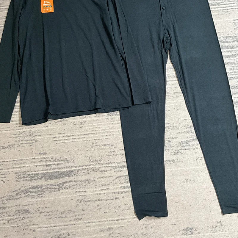 [095] Мужской термокостюм для пожилых людей! Мягкий удобный дышащий и не связанный