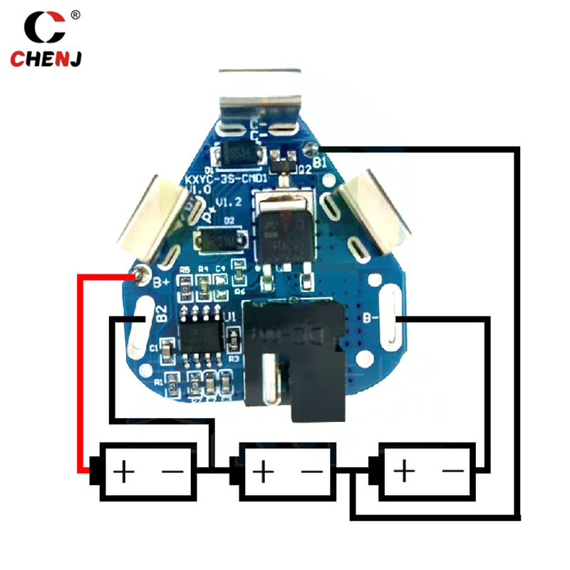 Новая 3S 10 8 В 12 6 40A BMS 18650 литиевая батарея для отвертки Shura Shurika Battery 12V Замена