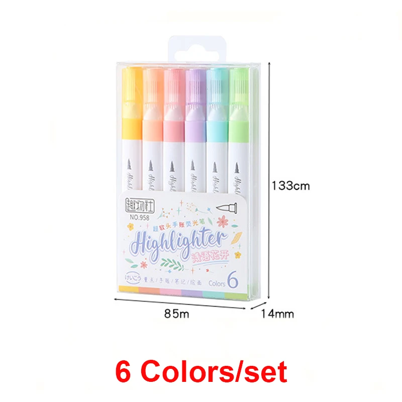 

Маркеры KAWAI 6 цветов