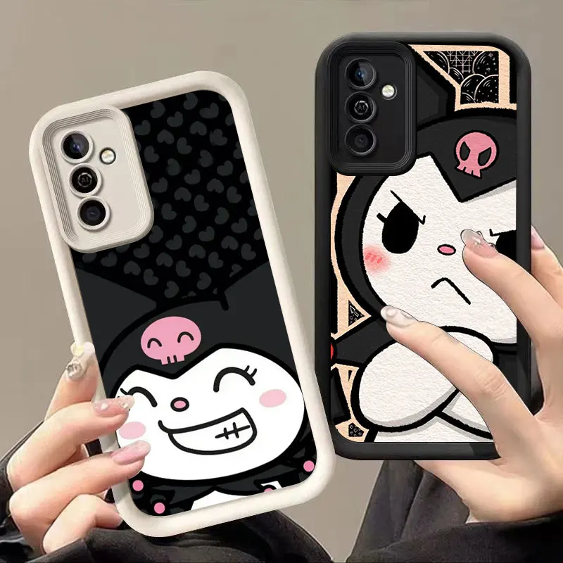 Мягкий силиконовый чехол для телефона Kuromi Melody Samsung Galaxy S20 S21 S23 FE S22 S24 Plus Ultra Note 20