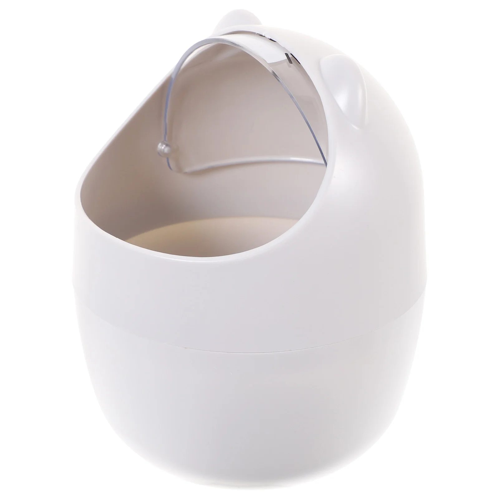 

Garbage Container Trash Bin Car Mini Desktop Storage Bucket Litter Box Cover Garbage Can Coffee Office Trash Can