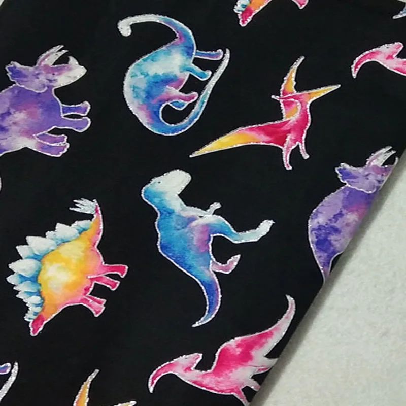 

Viaphil 100% Cotton Fabric Brand New Horse & Dragon Series Dinosaur World Printed Sewing Cloth Dress Clothing Textile Tissue