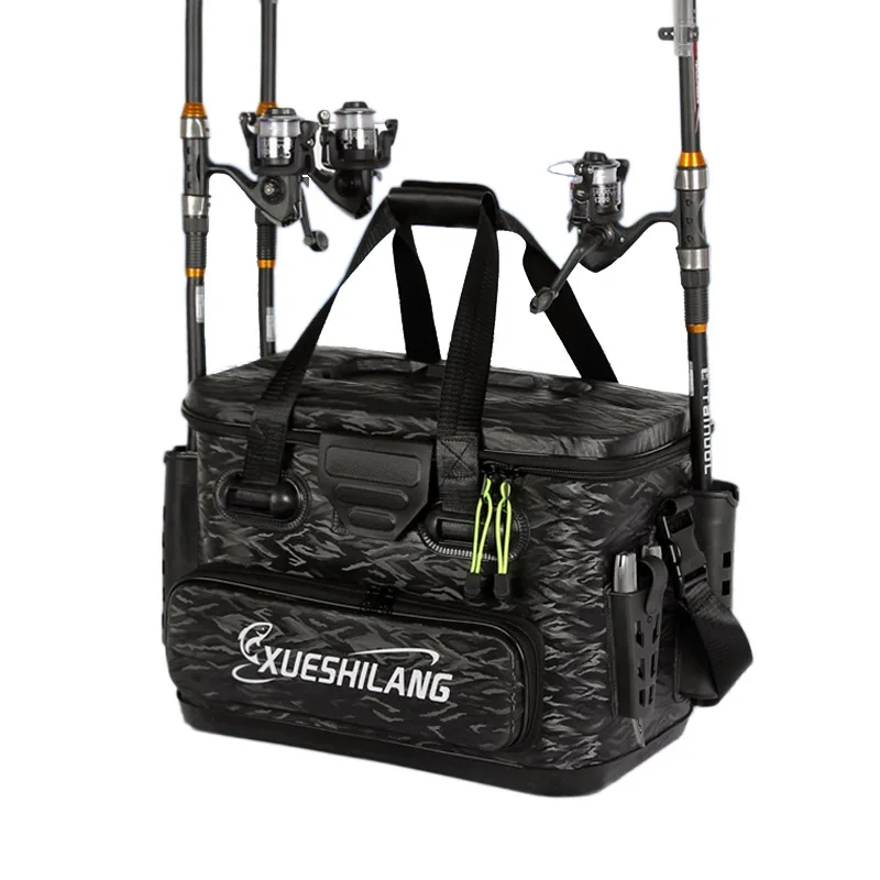 

Multifunctional Fishing Bucket EVA Fishing Box Rod Bait Reel Fish Storage Hard Shell Large Capacity Tool Organizer Fishing Bag