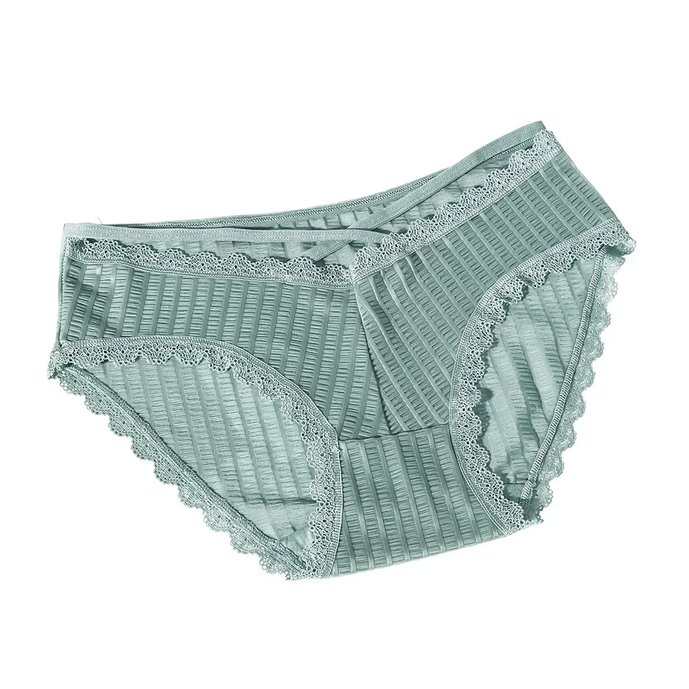 

Женское нижнее белье BM Wind в полоску, удобные Бесшовные тонкие сексуальные кружевные трусики с заниженной талией, нижнее белье