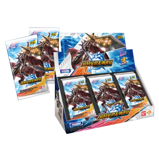 KAYOU Digimon Card Legendary Edition Infinite Evolution Glory Full Set of Gold Star Collection - Полный набор коллекционных карт Digimon легендарного издания KAYOU бесконечной эволюции славы со звездой из золота.