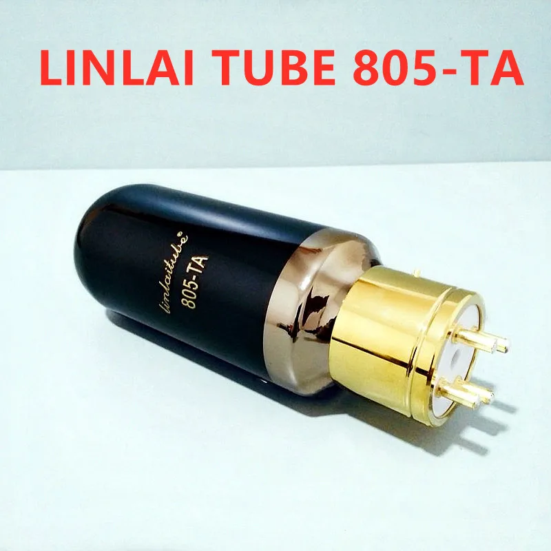 

805-TA LINLAI Vacuum Tube Carbon Crystal Glass Shell Replace PSVANE Shuguang WE 805 Factory Test and Match
