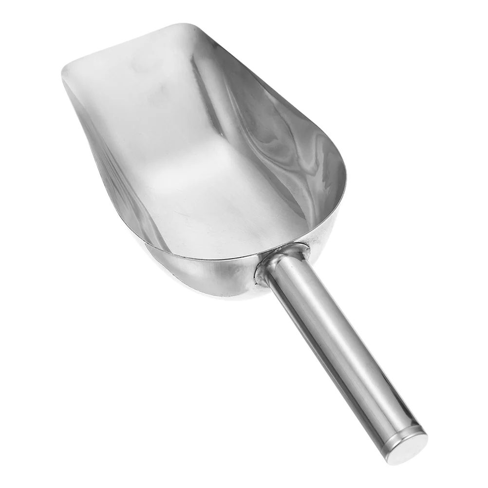 

Scoop Ice Metal Food Kitchen Flour Cube Steel Stainless Scooper Bar Utility Pet Sugar Popcorn Scoops Coffee Cream Rice Beans