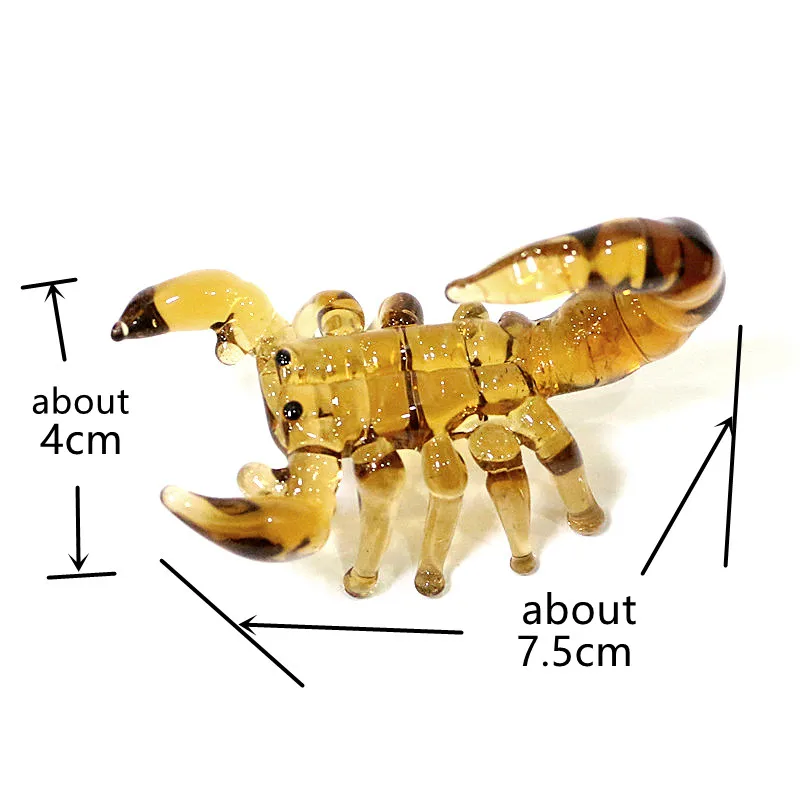 

Стеклянная фигурки скорпион JSSMTLP