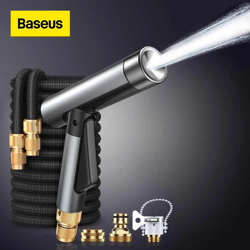 

Baseus Car Washer Gun High Pressure Hose Cleaner Cars Foam Wash Spray Guns For Auto Garden Shower Cleaning Washing Tools