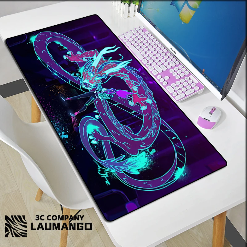 

Kda Mouse Pad Large Gaming Mats Gamer Anime Pc Accessories Xxl Mousepad Keyboard Extended Mat Desk Mouse Carpet Cabinet Mice