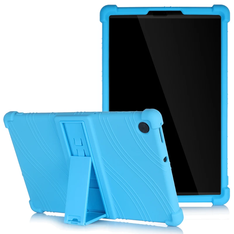 

Case for Lenovo Tab M10 Plus 10.3 P11 Pro M10 HD 2nd Gen P10 E10 10.1 M8 E8 8.0 Kids Case Soft Silicone Shockproof Stand Cover