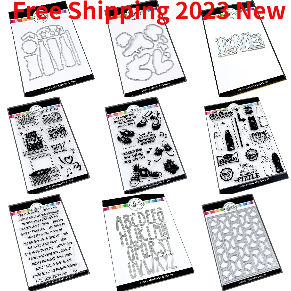 

Shoe Bottle Music 2023 New Metal Cutting Dies Stamps For Scrapbook Diary Decoration Embossing Diy Greeting Card