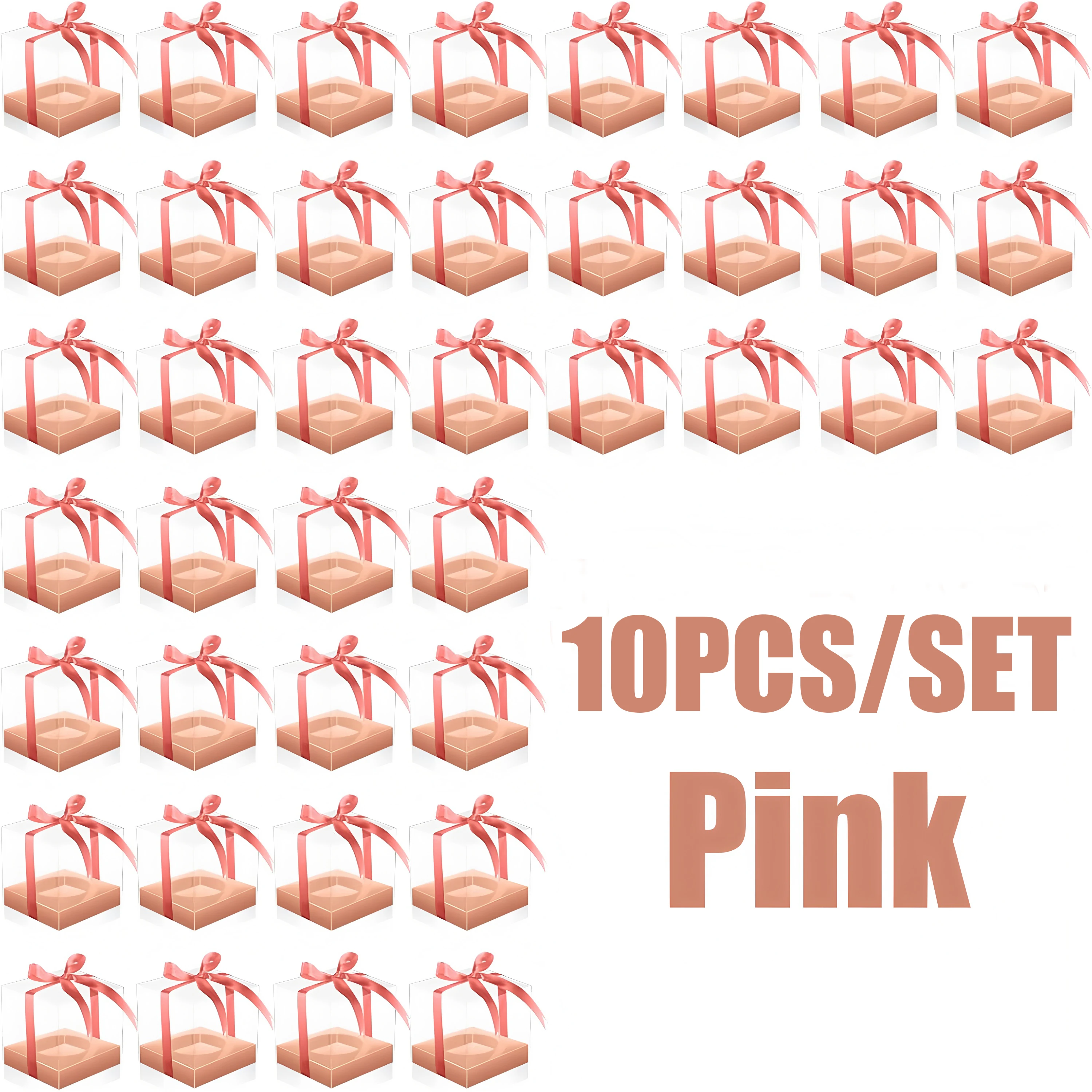 

Прозрачные подарочные коробки PVC 50 шт