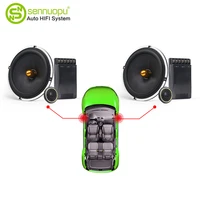 sennuopu sk 6 16cm hifi car sound speaker tweeter bass automotive active subwoofer two way automotive speaker kit in the car