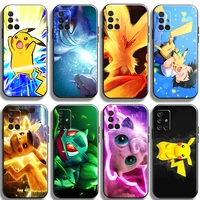 japan anime pok%c3%a9mon phone cases for samsung s20 fe s20 lite s8 plus s9 plus s10 s10e s10 lite m11 m12 s21 ultra cases funda