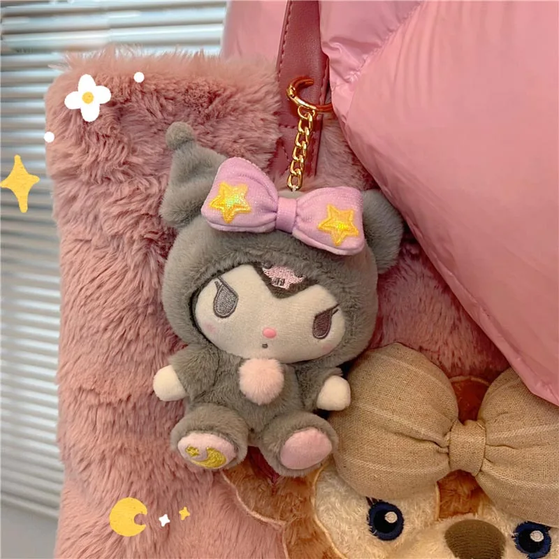 

TAKARA TOMY Pokemon Sanrio Kitty kawaii Плюшевые игрушки пушистые набивные Kuromi Cinnamoroll My Melody Rogdoll аниме мультяшный плюшевый подарок