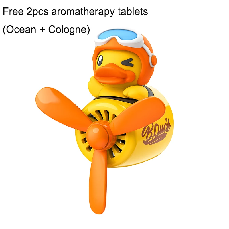 

Car interior aircraft car aromatherapy cartoon cute creative little duck car air outlet ornaments car air freshner