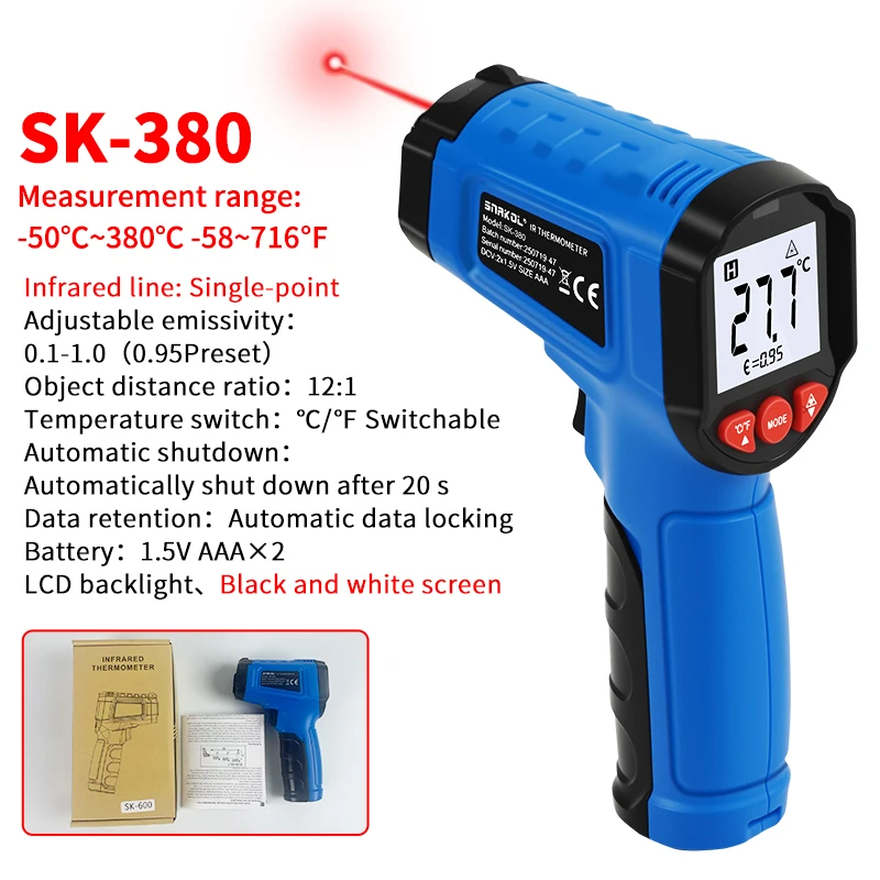 

Cretrust Infrared Thermometer SK380/SK600/SK380Pro/SK600Pro