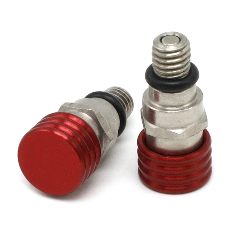 

M5 Front Fork Air Bleeder Relief for VALVE 6 Colors Set of 2