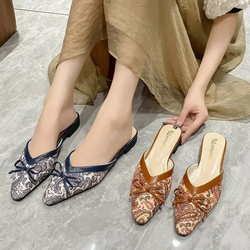 Женские босоножки с ремешком на щиколотке разноцветные сандалии-гладиаторы