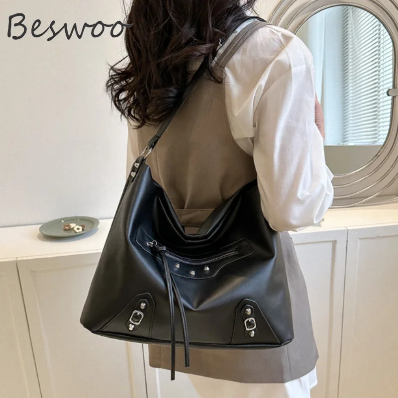 

Large Capacity Shoulder Bag Tendance 2023 Women's Handbag Trend Street Personality Tote Bag 2000s Spice Girls Messenger Bag Y2K