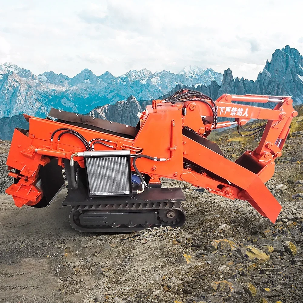 Шлаковая машина большой склон гусеничный погрузчик шахтный тоннель подземная